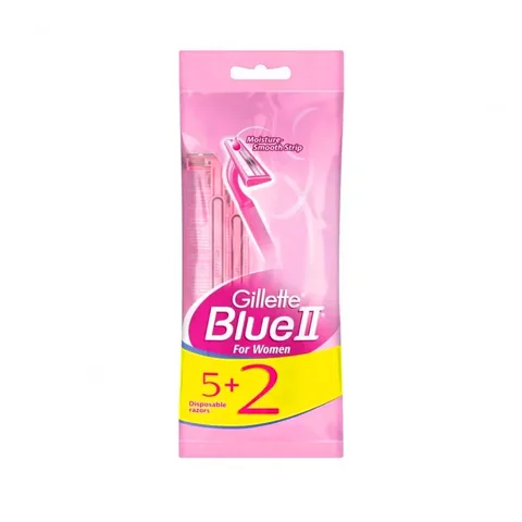 Gillette ‏شفرات حلاقة نسائية بلو  من جيليت 5+2