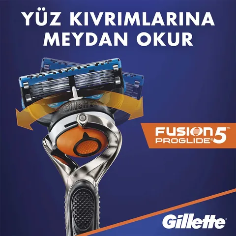 Gillette Fusion Proglide Razor Blade Replacement 4 pcs