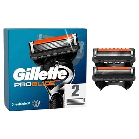 Gillette شفرة حلاقة جيليت فيوجن بروغلايد احتياطية، قطعتان