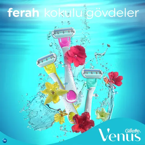 Gillette Venus Tropical Disposable Razor 3 pcs