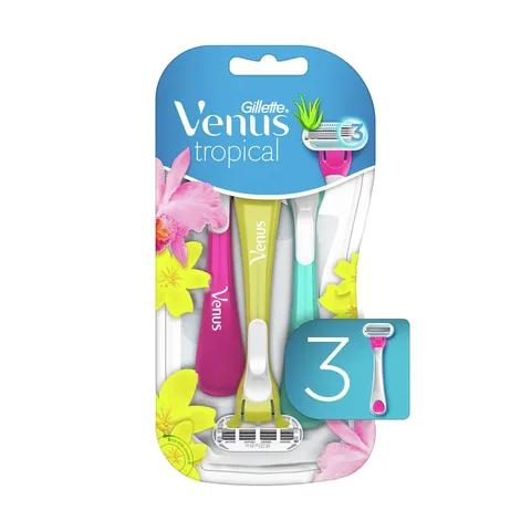 Gillette Venus Tropical Disposable Razor 3 pcs