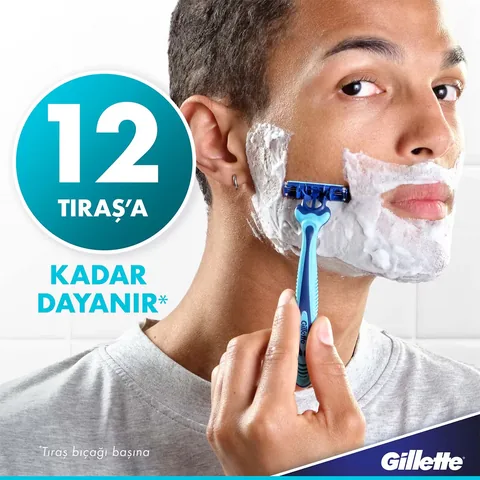 Gillette Blue3 Cool Rasierklingen für empfindliche Haut