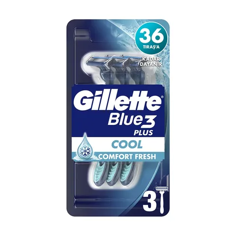 Gillette Blue3 Cool Rasierklingen für empfindliche Haut