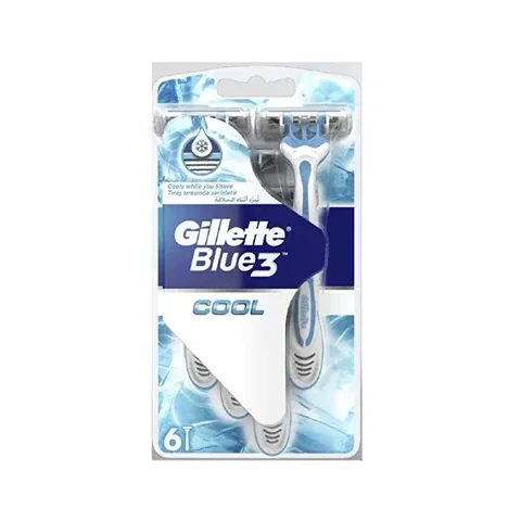 Gillette شفرات جيليت بلو 3 كول 6 قطع