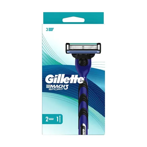 Бритва Gillette Mach3 + Запасные лезвия 2 шт.