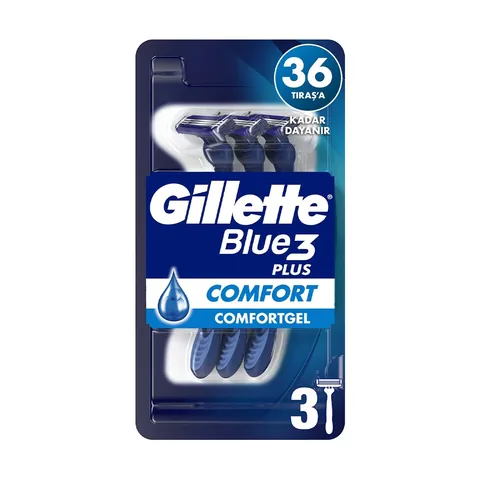 Gillette Blue3 Disposable Razor 3-Pack