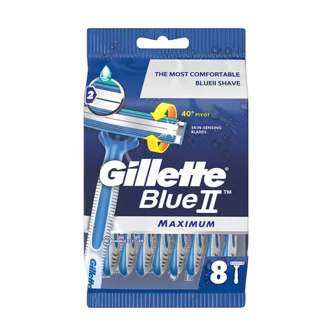 Бритва Gillette Blue 2 Maximum Sensitive 8 лезвий