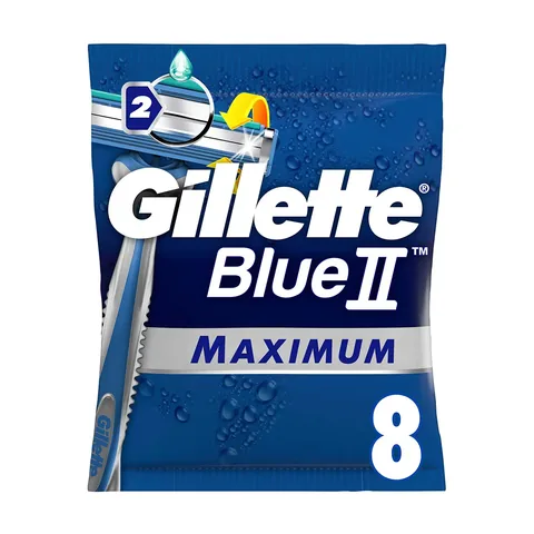 Gillette جيليت رازور بلو 2 ماكسيموم سينسيتيف 8 شفرات