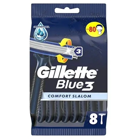 Бритва одноразовая Gillette Blue3 Slalom 8 штук