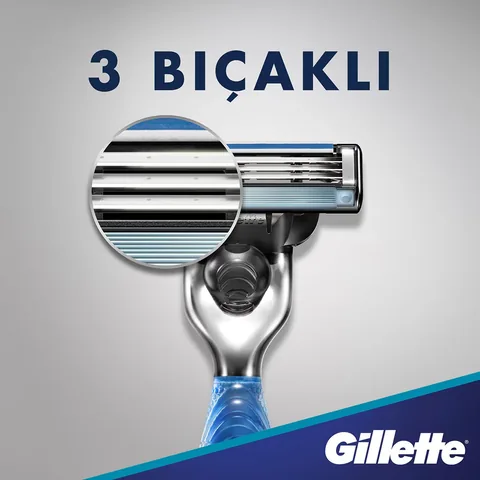 Gillette Mach3 start + 3 spare Razor Blades