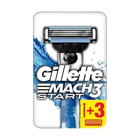 Gillette Mach3 start + 3 spare Razor Blades