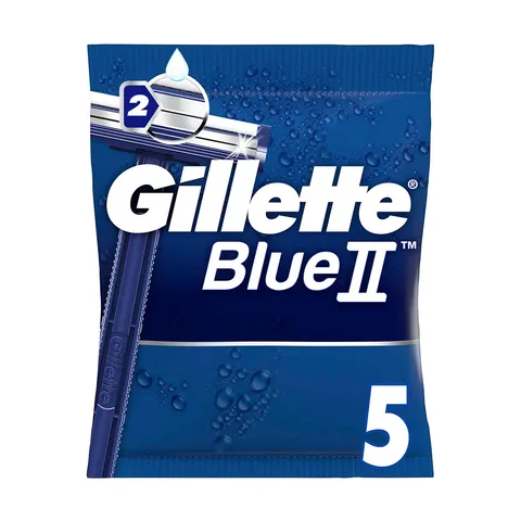 Gillette شفرة جيليت بلو 2 العادية 5 قطع