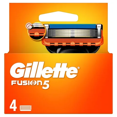 Лезвия для бритвы Gillette Fusion 4 шт.