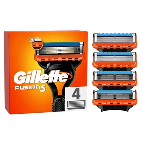 Gillette Fusion 4 pcs Spare Razor Blades