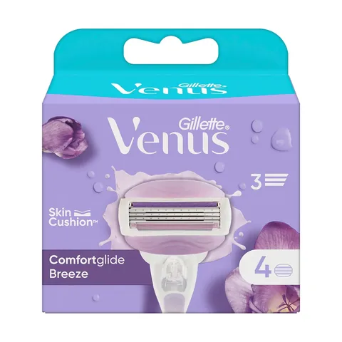Gillette Venus ComfortGlide Breeze Damenrasierklingen Nachfüllpackung 4 Stück