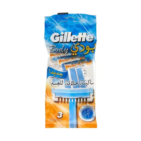 Gillette شفرات حلاقة للجسم للرجال بودي 3 من جيليت عدد 3