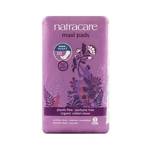 Natracare Bio Maxi Nachtbinden - 10 Stück