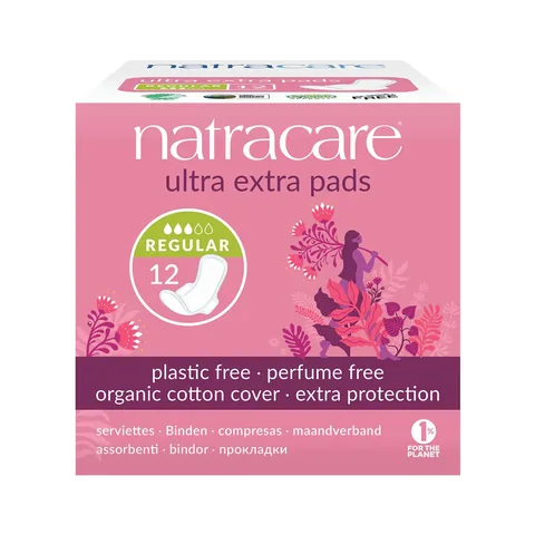 Natracare Ultra Extra Normal Binden - 12 Stück