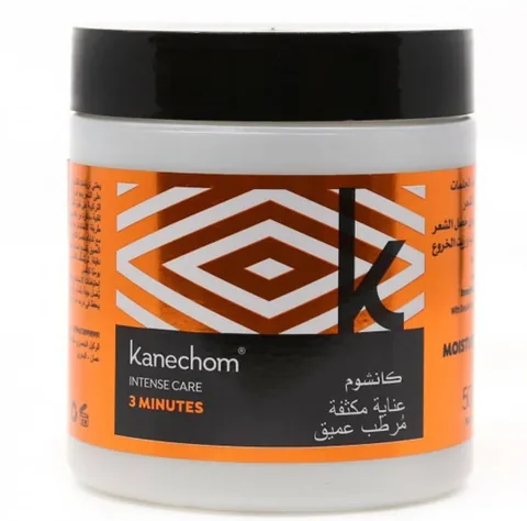 Kanshom Shea Butter and Castor Oil Hair Treatment Mask for Post-Chemical Sessions 500g
