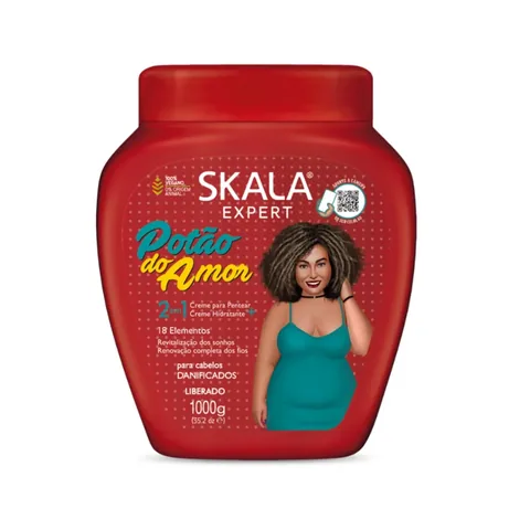 Luffa-Creme zur Haarreparatur und -nährung 100g von Scala Expert