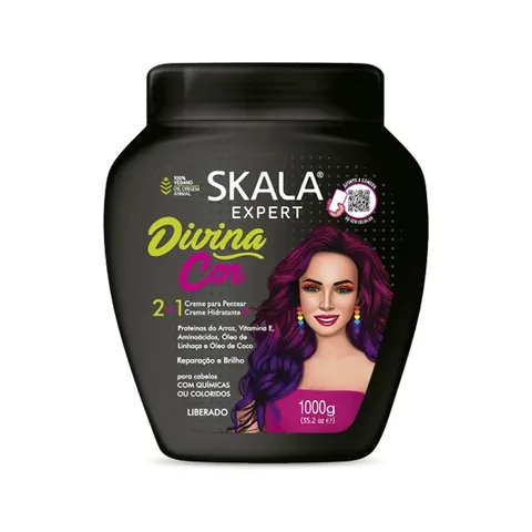 Крем для волос 2 в 1 Expert Divine Color 1000 грамм от Scala Expert