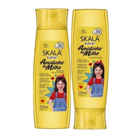 Skala Expert مجموعة شامبو وبلسم بنشاء الذرة للأطفال من سكالا اكسبرت 325 مل