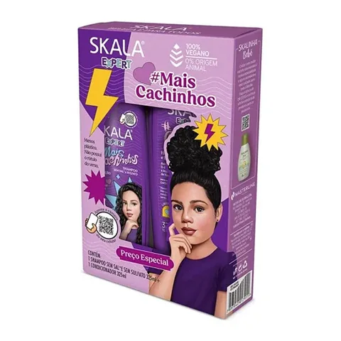 Scala Expert More Curls Shampoo and Conditioner Set for Kids - 325 ml
