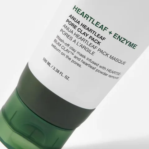 Clay Foam for Pore Cleansing Heart Leaf from Anwa 100ml
