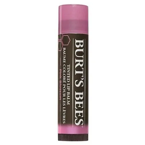 Бальзам для губ с цветом от Burt's Bees 4,25 г - Розовый цветок