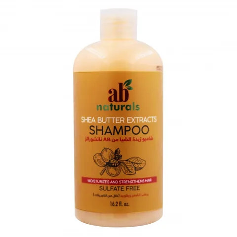 شامبو مستخلص زبدة الشيا خالي من الكبريتات 479 مل من ايه بي ناتشورالز AB Naturals