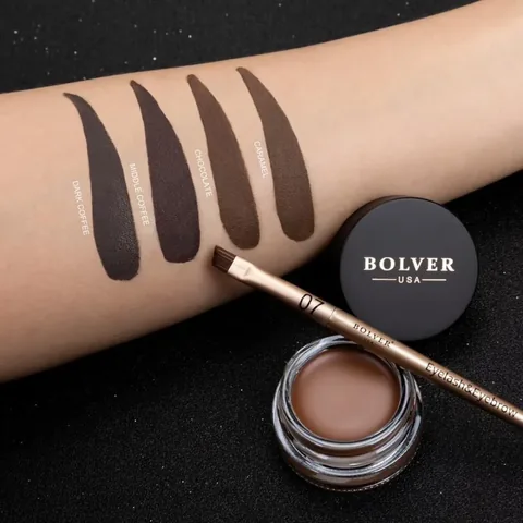 Dark Coffee Brow Gel by Polvir