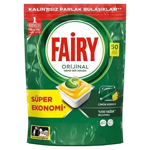 Fairy All-in-One Geschirrspültabs 50 Stück