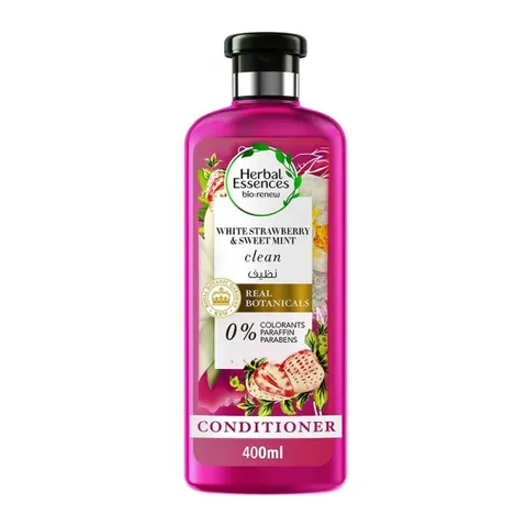 Бальзам для губ «Чистый белый клубника и сладкая мята» 400 мл от Herbal Essences