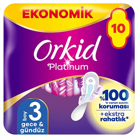 Оркид Платинум Найт (размер 3) 10 шт. гигиенические прокладки