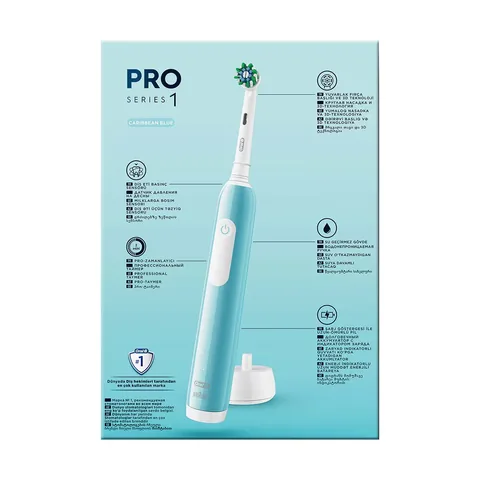 Oral-b Pro Electric Toothbrush Blue + Bag