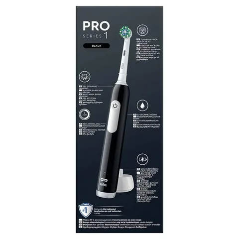 Oral-b Pro 1 electric Toothbrush Black
