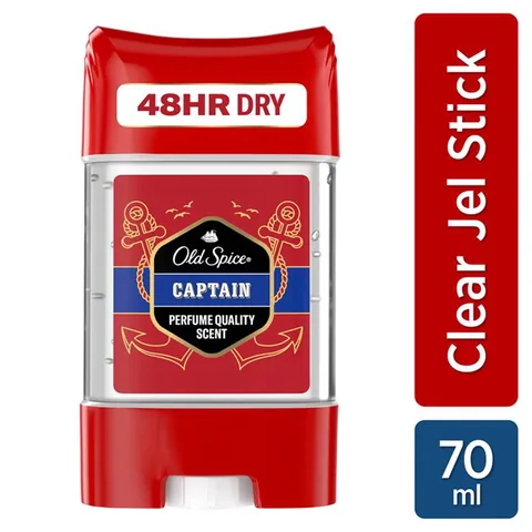 Дезодорант-стик для мужчин Old Spice Clear Gel Капитан 70 мл