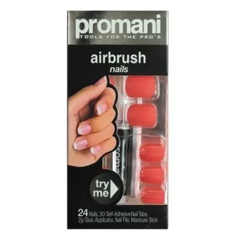 Promani Granatapfelblüte Kunstnagelset