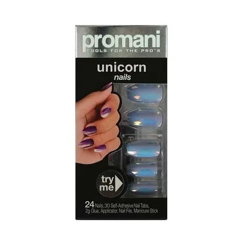 Набор для ногтей Promani Единорог Ледяной Голубой