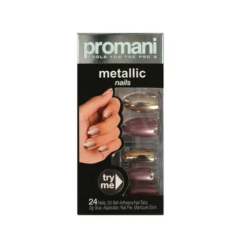 Promani Press-On Nail Kit - Bronze Milky Coffee Farbe