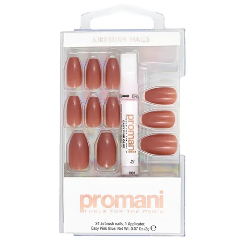 Набор накладных ногтей Promani Пыльная Роза
