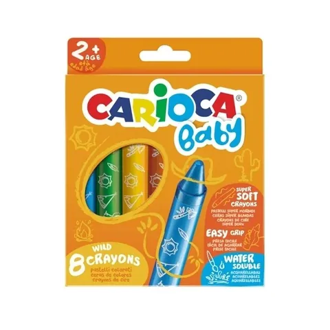Carioca Baby Wachsmalstifte 8er-Pack