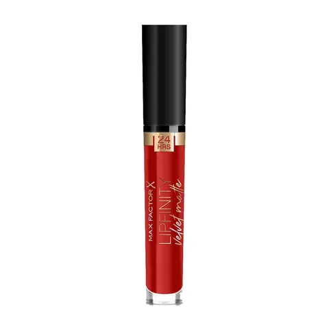 Max Factor Lipfinity Velvet Matte Lipstick 25 red Luxury