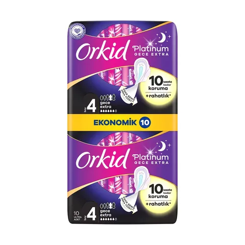 Прокладки гигиенические Orkid Platinum Night Extra Size 4 - 10 шт.