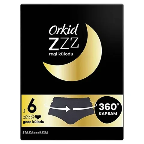 Трусики ночные менструальные Orkid размер 6 2