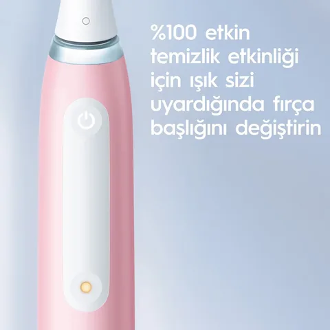 فرشاة أسنان قابلة للشحن من أورال-بي Io3 وردي Oral-B
