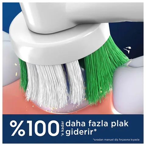 Oral-B Precision Clean Elektrische Zahnbürstenköpfe, 4er-Pack