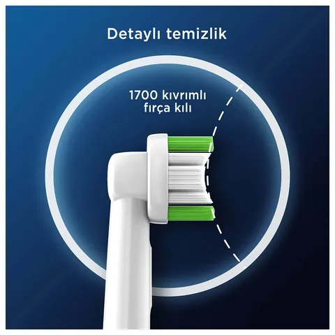 Oral-B Precision Clean Elektrische Zahnbürstenköpfe, 4er-Pack