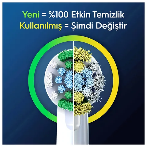 Oral-B Precision Clean Elektrische Zahnbürstenköpfe, 4er-Pack