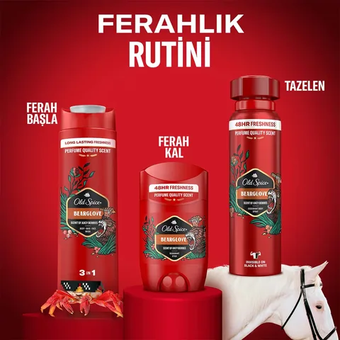 Old Spice جل الاستحمام والشامبو للرجال من أولد سبايس بيرجلوف 400 مل